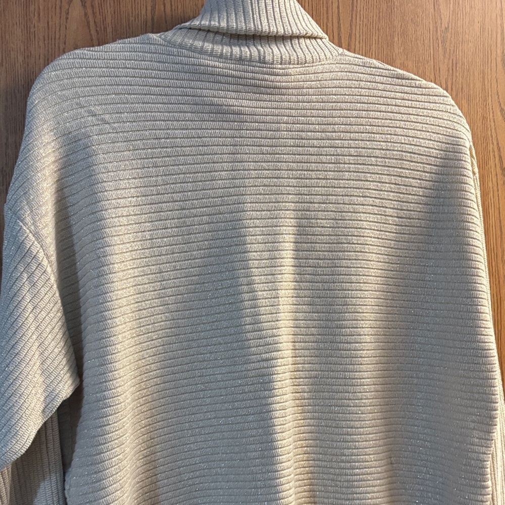 Zara Cream Ribbed Knitwear - Picture 5 of 5